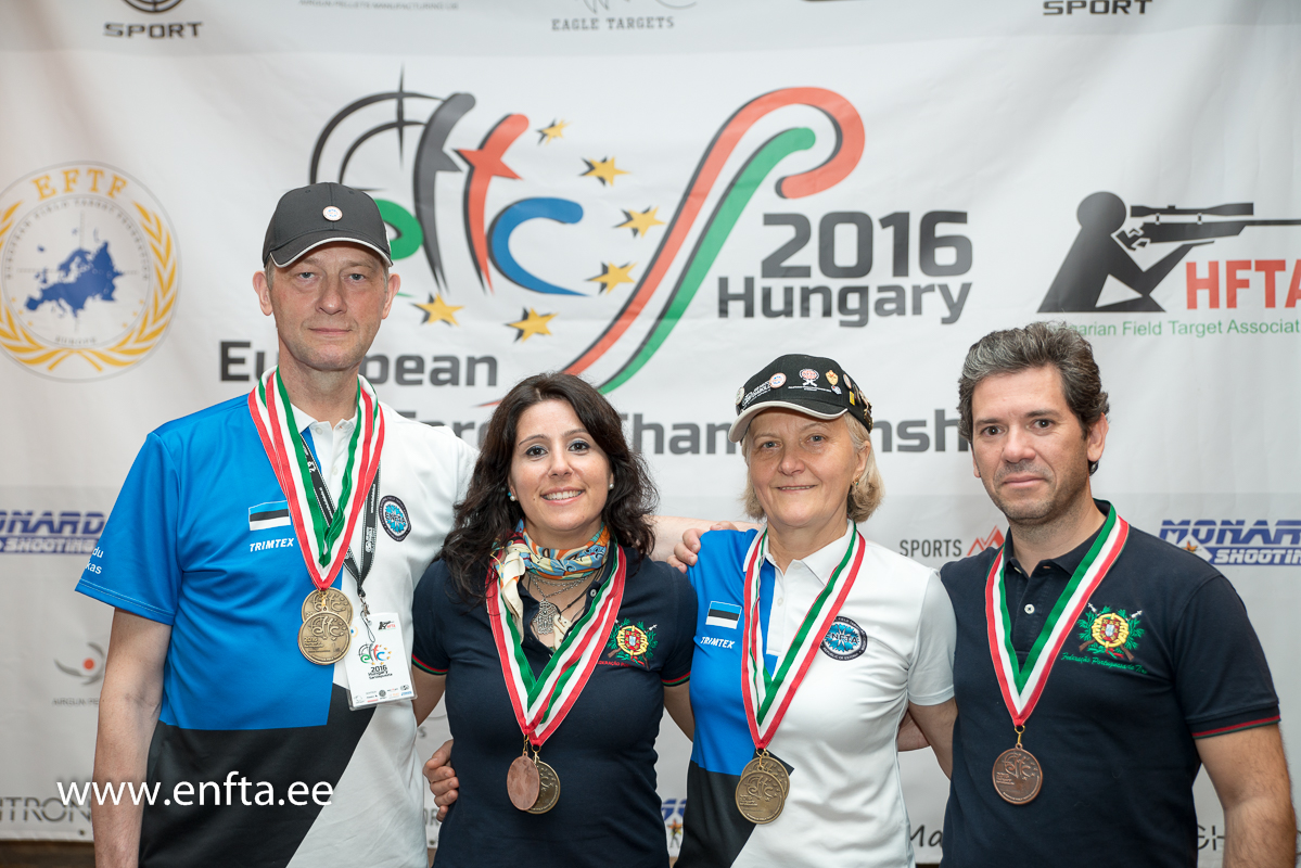 Kaidu Jalakas, Ana Pereira, Heli Jalakas and Sergio Rita